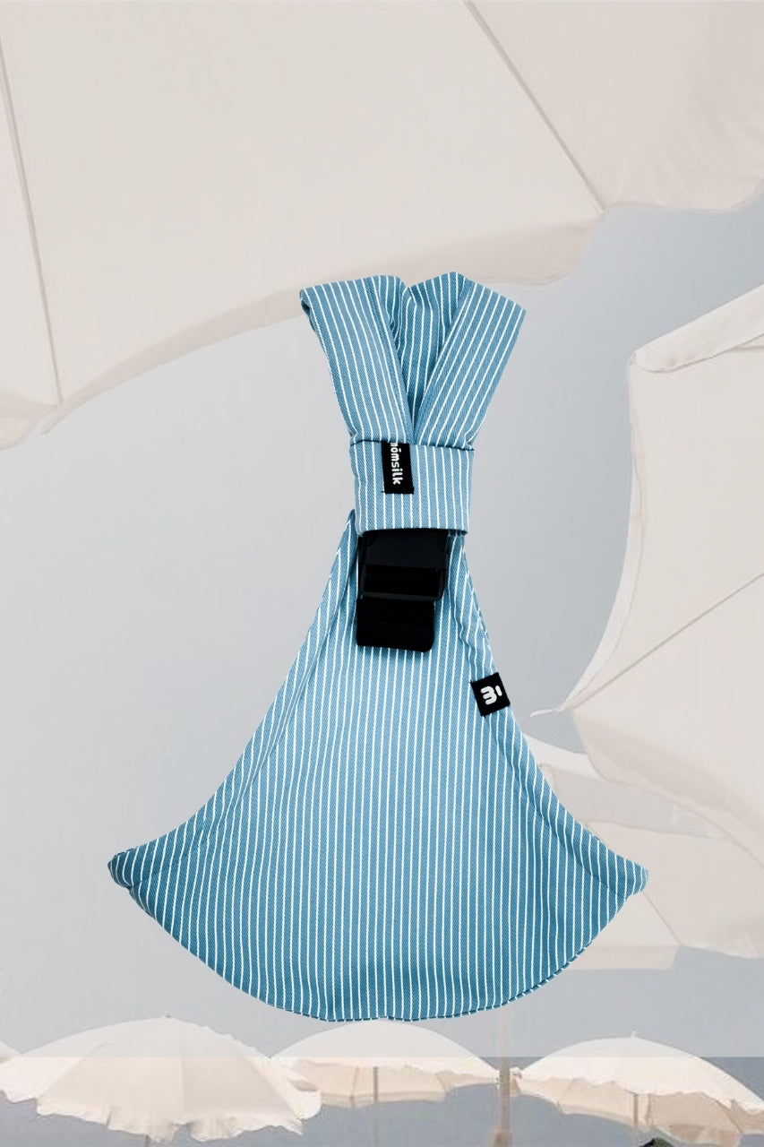 MomSwing Baby Carrier - Azure Lines