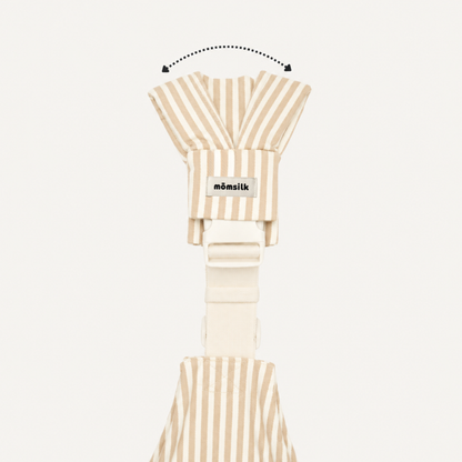 MomSwing Babytrage - St Tropez White Strap