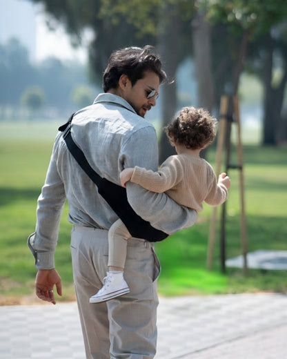 MomSwing Baby Carrier - Intense Black