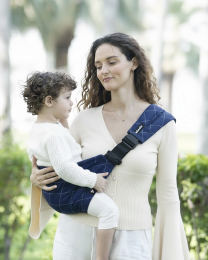 Porte-bébé MomSwing - Bleu Marine